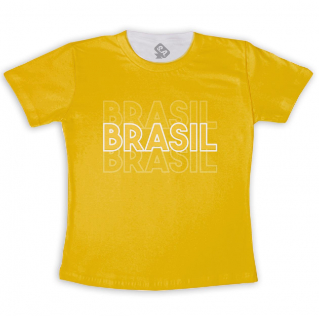 Camiseta Amarela  Copa