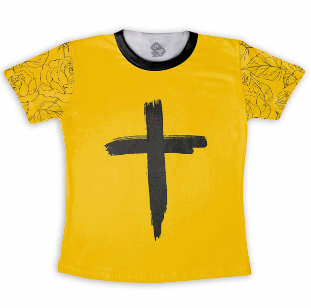 Camiseta Amarela Cruz