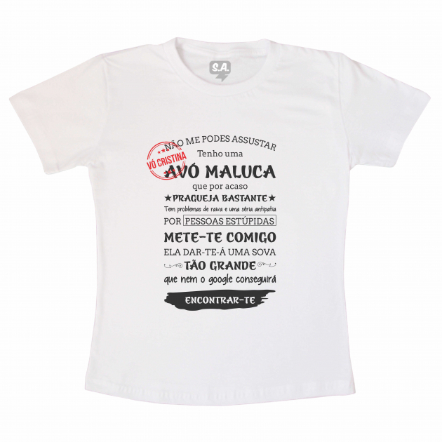 Camiseta - Avó Maluca 