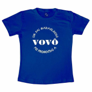 Camiseta Azul Promovido a Vovô