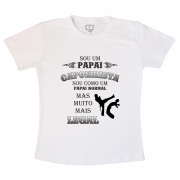 Camiseta Branca - Pai Capoeirista 