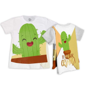 Camiseta Cactus Com Capa