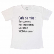 Camiseta Café de Mãe