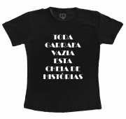 Camiseta Cheia de Histórias