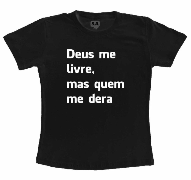 Camiseta Deus Me Livre