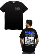 Camiseta Dia Dos Pais - Dad Personalizada Com Foto 