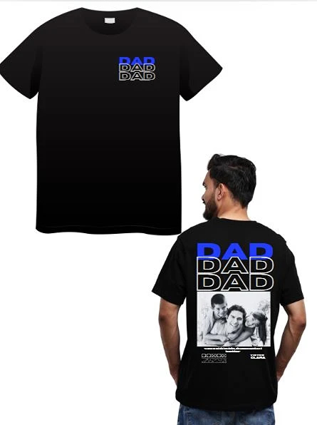 Camiseta Dia Dos Pais - Dad Personalizada Com Foto 