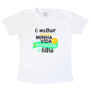 Camiseta Dia Dos Pais - O Melhor Dia Da minha Vida  Foi O Nascimento Do Meu Filho 