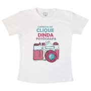 Camiseta Dinda Fotógrafa