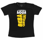 Camiseta Economize Água Beba Cerveja 