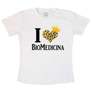 Camiseta Eu Amo BioMedicina