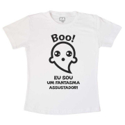 Camiseta - Fantasma Assustador