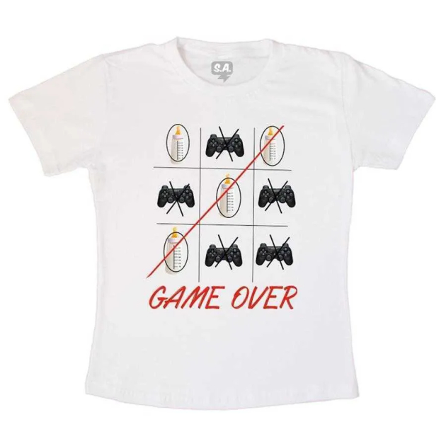 Camiseta Game Over