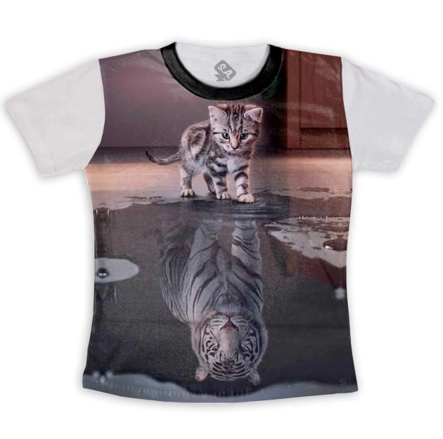 Camiseta Gatinho 