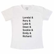 Camiseta Gilmore Girls-Nomes &