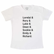 Camiseta Gilmore Girls-Nomes &