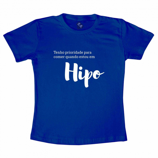 Camiseta Hipo - Azul 
