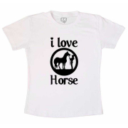 Camiseta I Love Horse