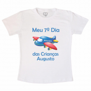 Camiseta Infantil - 7º dia das crianças 