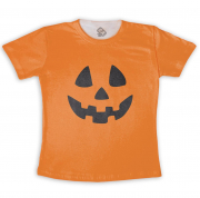 Camiseta Infantil - Abóbora Halloween