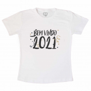 Camiseta Infantil Bem Vindo 2021