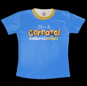 Camiseta Infantil Bloco  Melhores Amigas