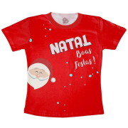 Camiseta Infantil Boas Festas