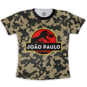 Camiseta Infantil - Camuflada 