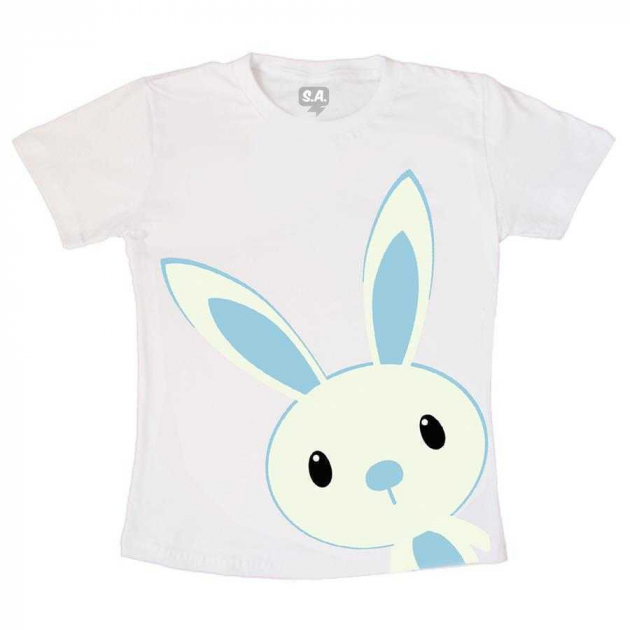 Camiseta Infantil Coelhinho da Páscoa