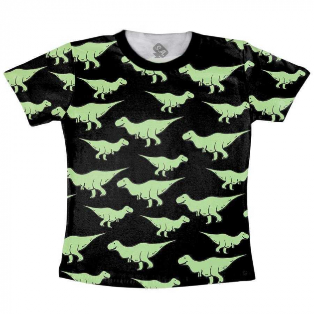 Camiseta Infantil- Dinossauros