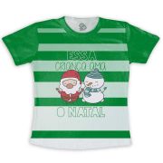Camiseta Infantil Essa Criança Ama o Natal