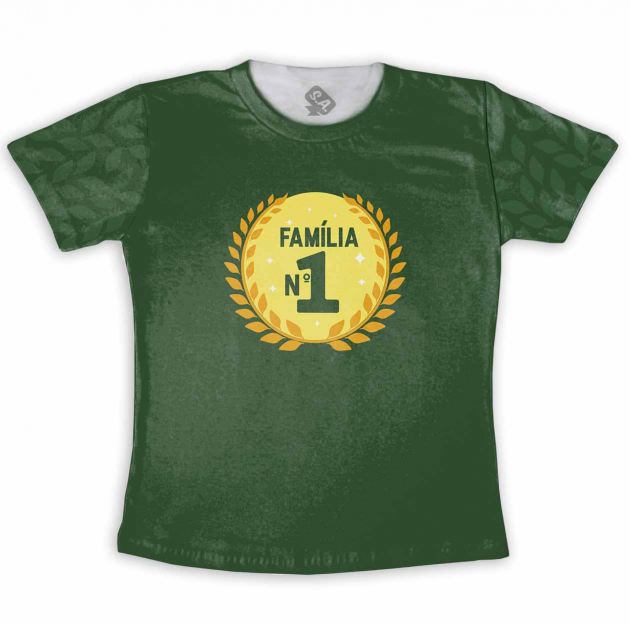 Camiseta Infantil Familia Número 1
