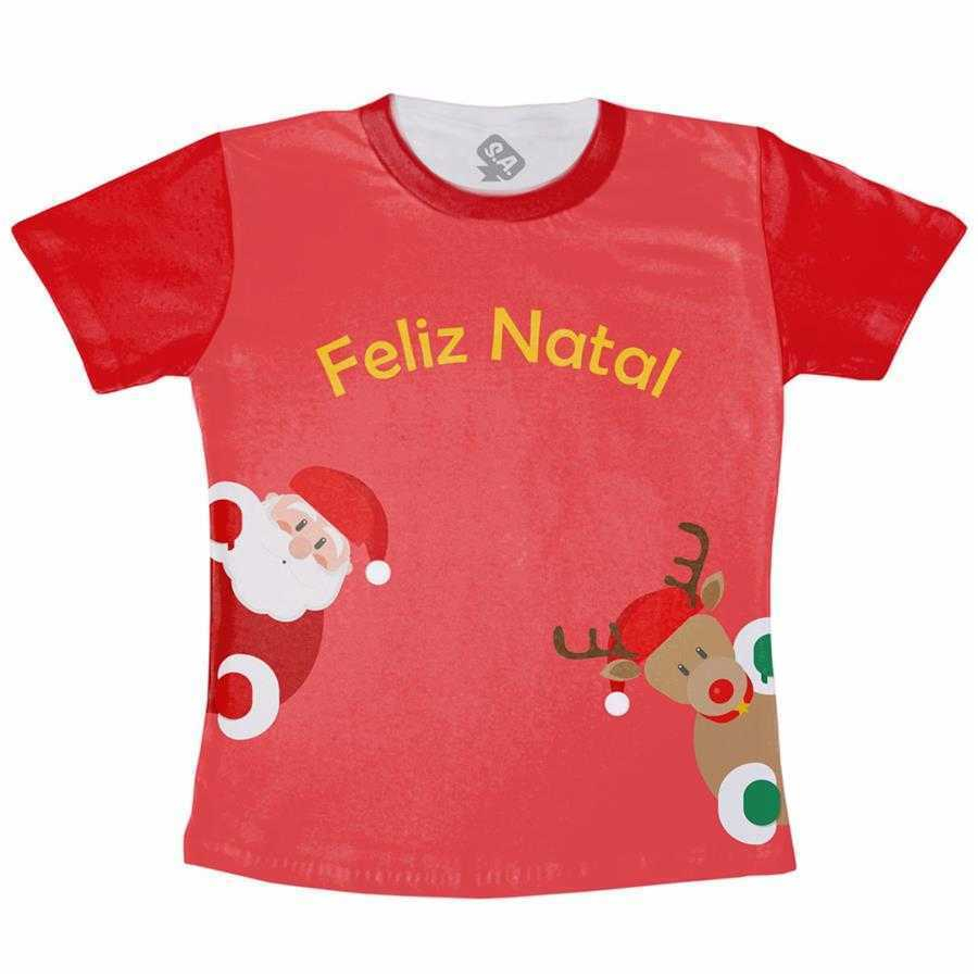 Camiseta ho ho ho feliz natal