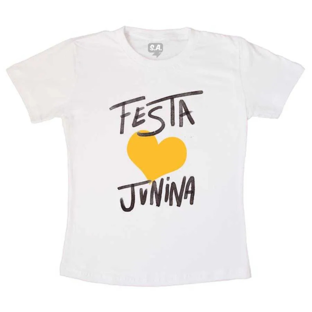 Camiseta Infantil Festa Junina