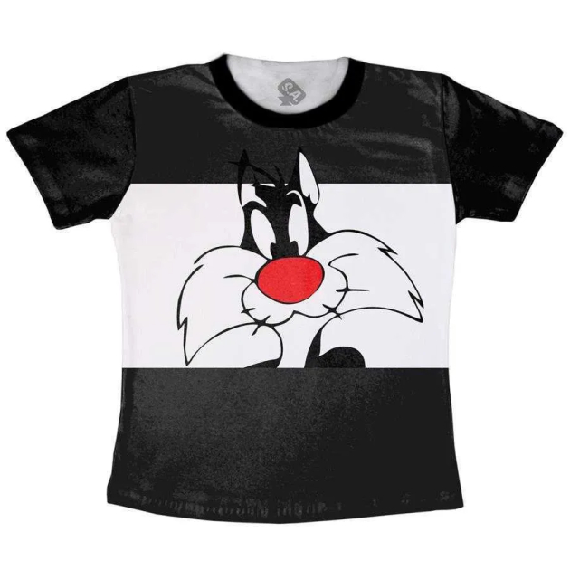 Camiseta Infantil  Frajola