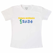 Camiseta Infantil Futuro Artilheiro