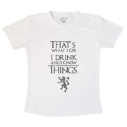 Camiseta Infantil Game Of Thrones