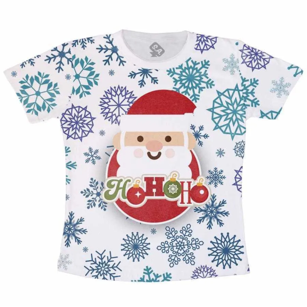 Camiseta Infantil Hohoho