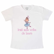 Camiseta Infantil Irmã mais velha