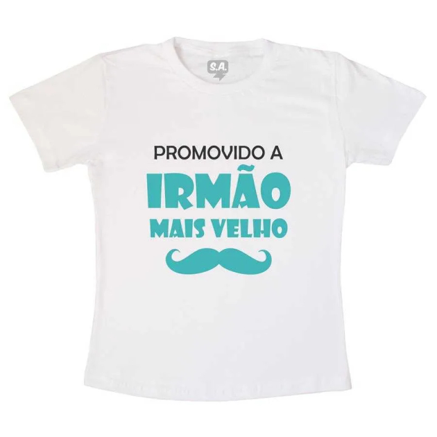 Camiseta Infantil Irmão Mais Velho