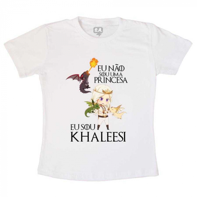 Camiseta Infantil Khaleesi