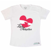 Camiseta Infantil Love Adoption