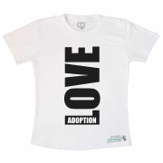 Camiseta Infantil Love Adoption