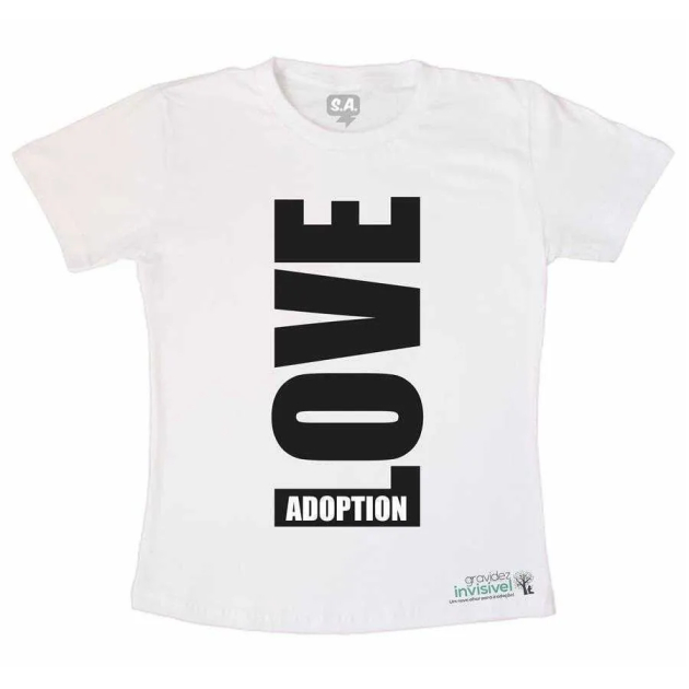 Camiseta Infantil Love Adoption