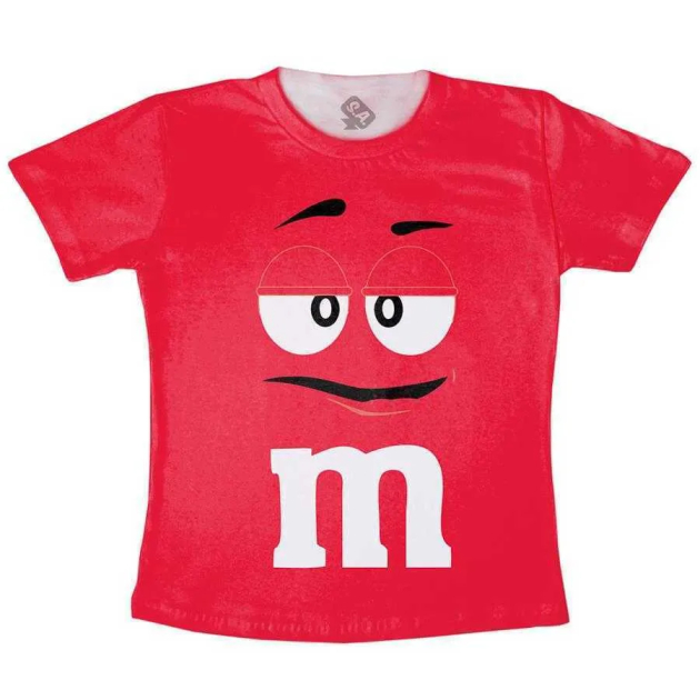 Camiseta Infantil M&M