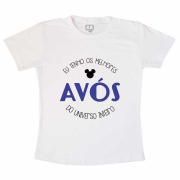 Camiseta Infantil  Melhores Avós