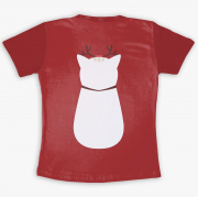 Camiseta Infantil Natal Gato-Noel 