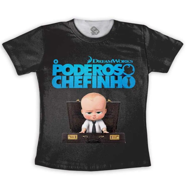 Camiseta Infantil O Poderoso Chefinho