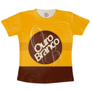 Camiseta Infantil Ouro Branco