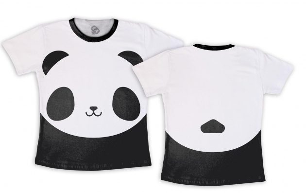 Camiseta Infantil Panda 